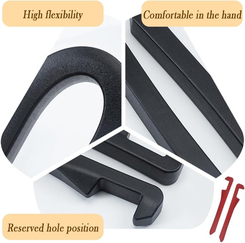 Junecarp 2PCS Car Seat Gap Filler - Elastic Car Seat Gap Filler Organizer Universal for Car Truck Suv Between Seat and Console - Prevent Items from Droping - Add Style to Your Car Accessories (Red/2pcs) - Image 5